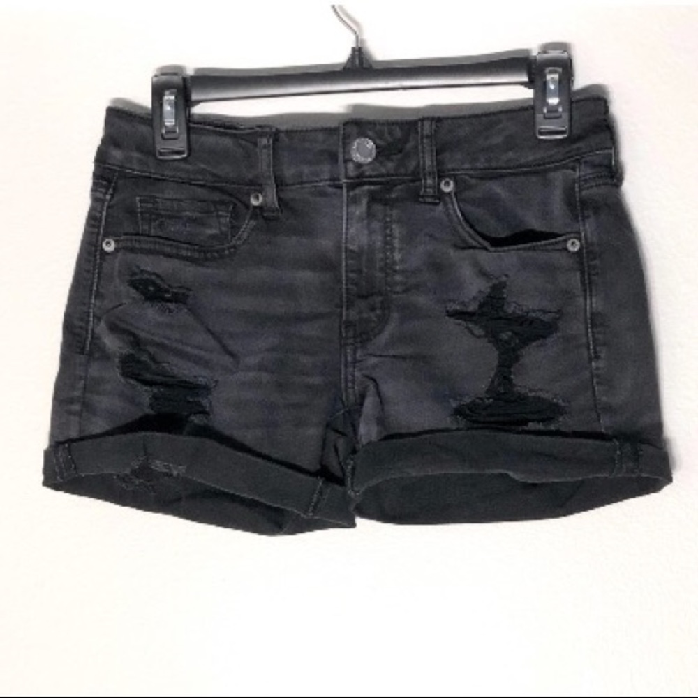 Black Distressed Shirts